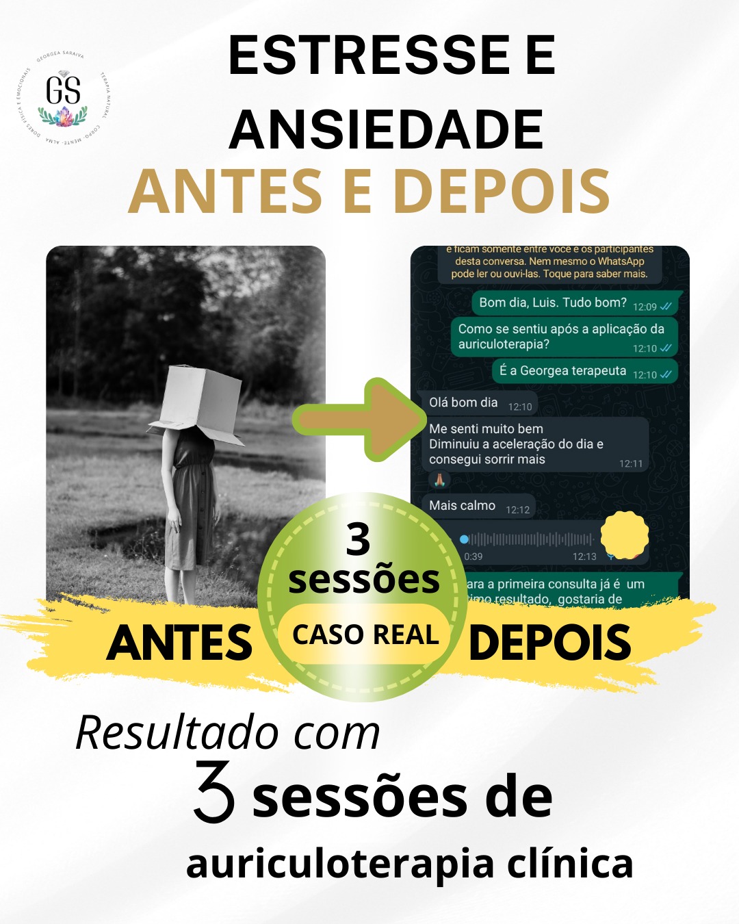 Post sobre estresse e ansiedade