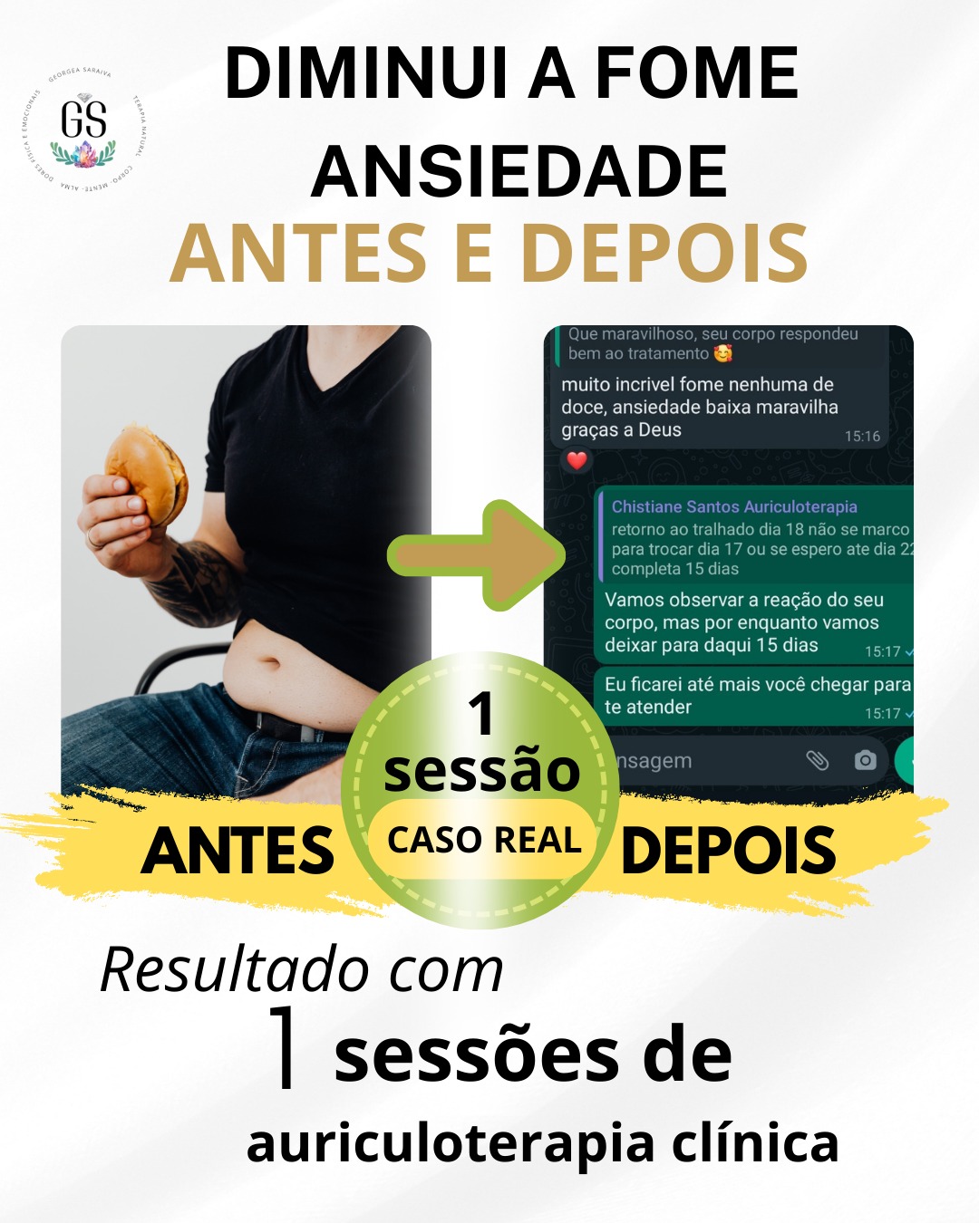 Post sobre ansiedade e compulsão alimentar